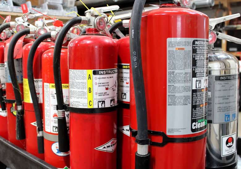 fire extinguishers and training – R.B. Lewis Fire Control Systems